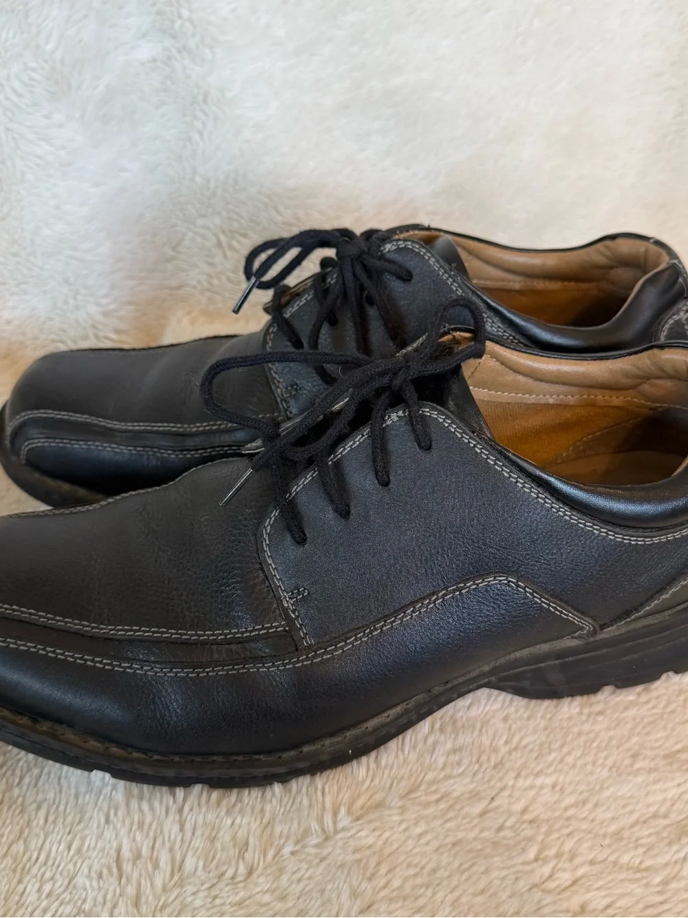 Dockers leather uppers